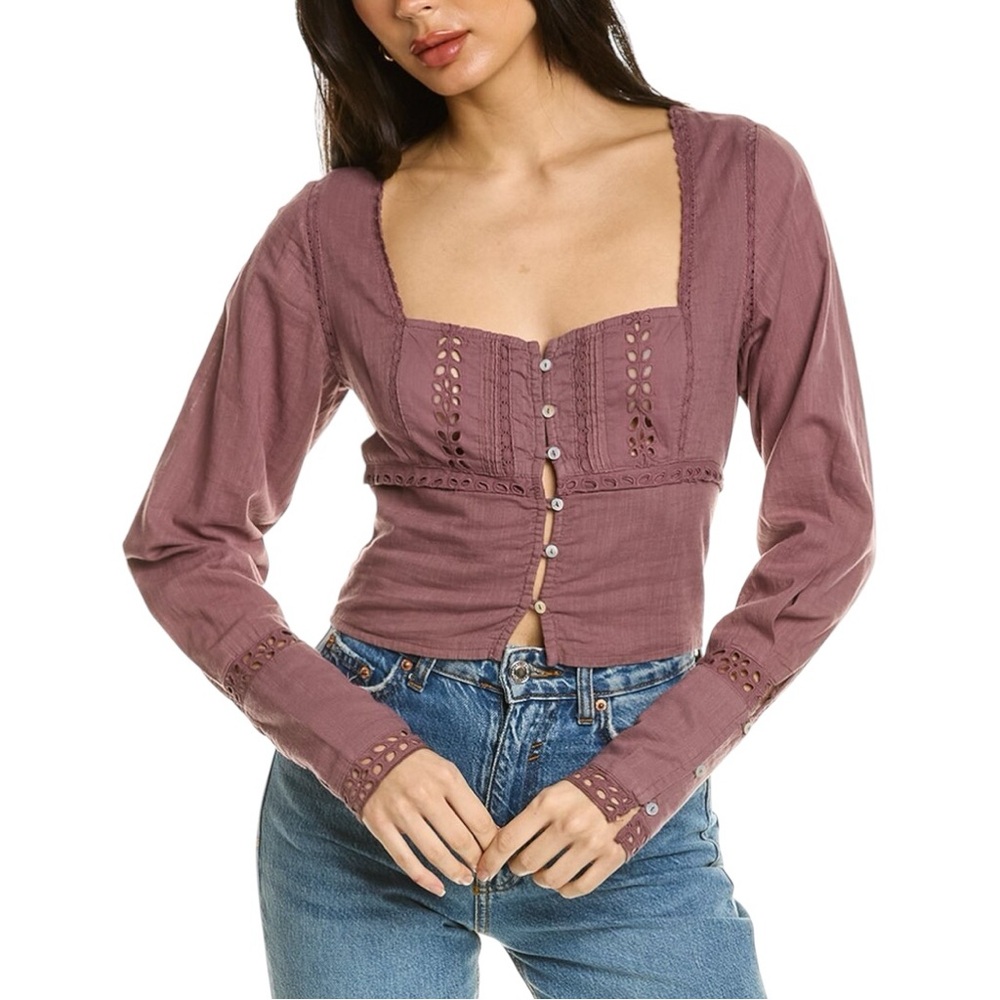 FREE PEOPLE | Joi Blouse Top